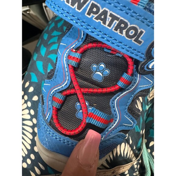 Paw Patrol Toddler Little Kid Light Up Monkey Caged Hook Loop Water Sandals 8 - Picture 7 of 7